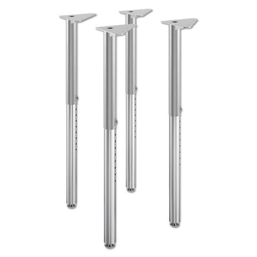 HON® Build Adjustable Post Legs, 22" To 34" High, 4-pack freeshipping - TVN Wholesale